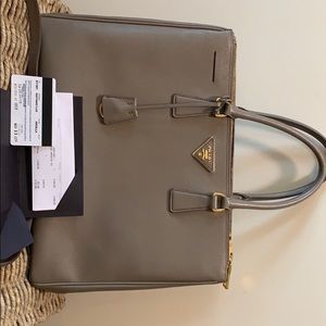 Authentic Prada Saffiano Lux handbag